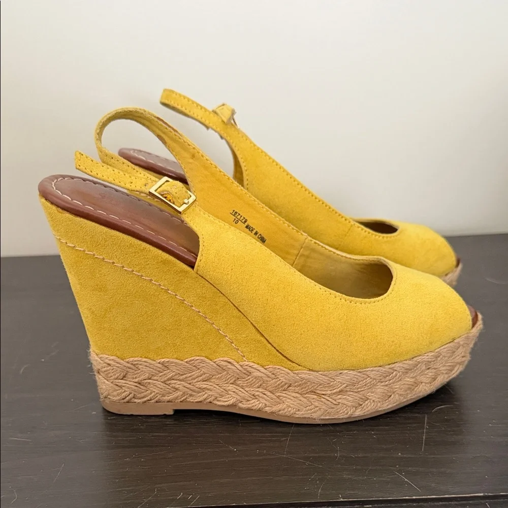 Brash bright yellow